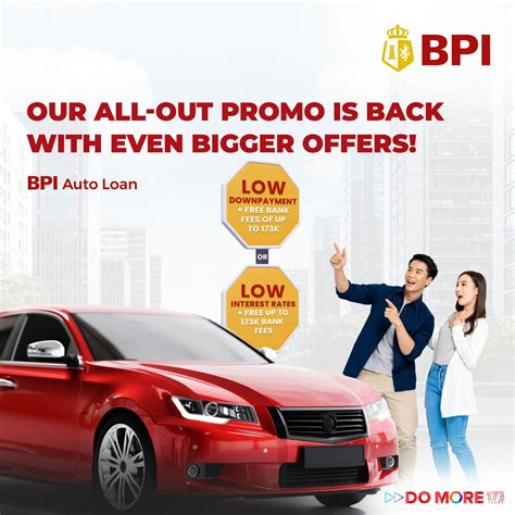 bpi auto loan promo 2017